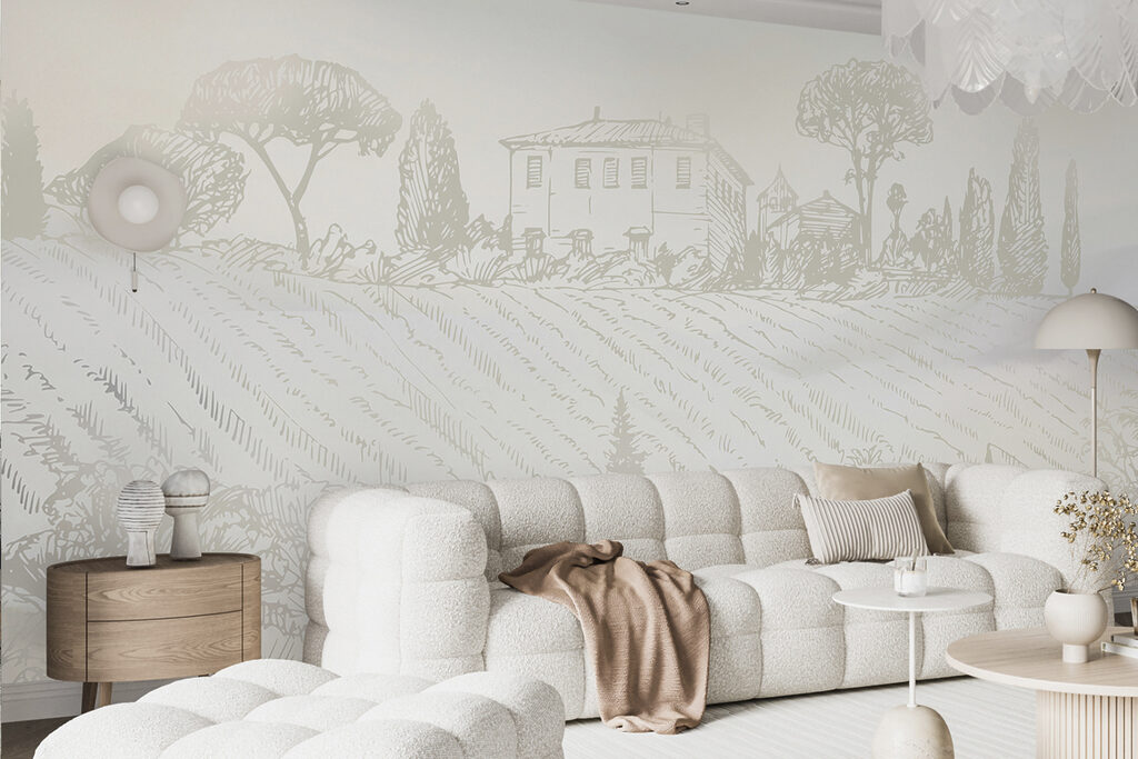 Villa above a vineyard — interior 3