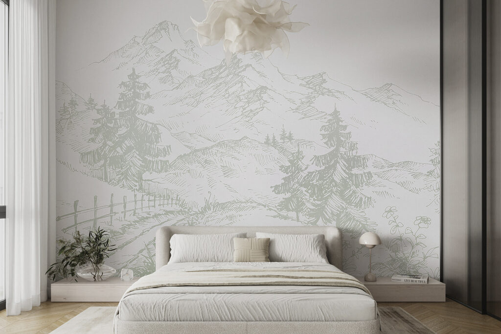 Alpine Path in an interior