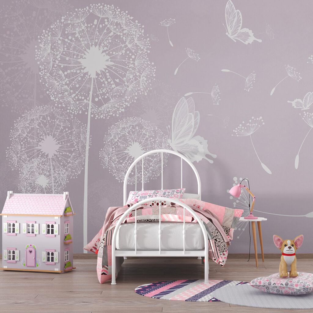 Dandelions and Butterflies — interior 2