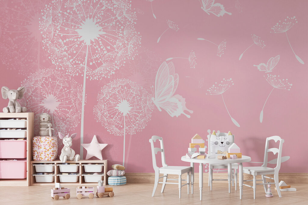 Dandelions and Butterflies — interior 2