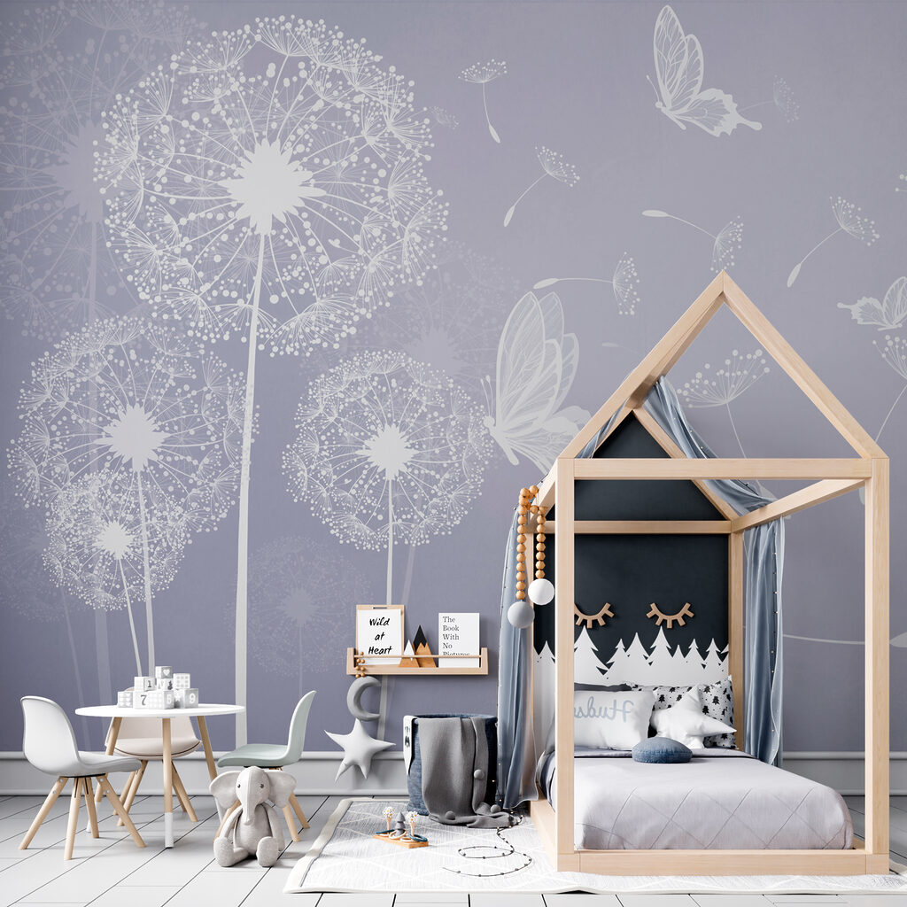Dandelions and Butterflies — interior 2