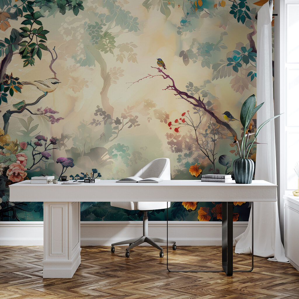Birds in fairytale woods — interior 1