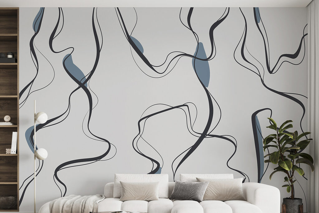 Fine wavy lines — interior 3