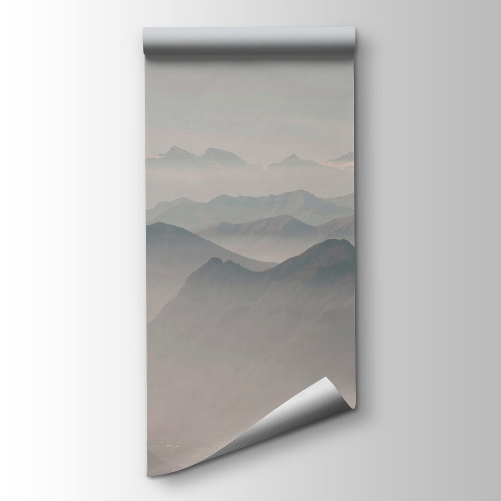 Misty mountain ridges — product view