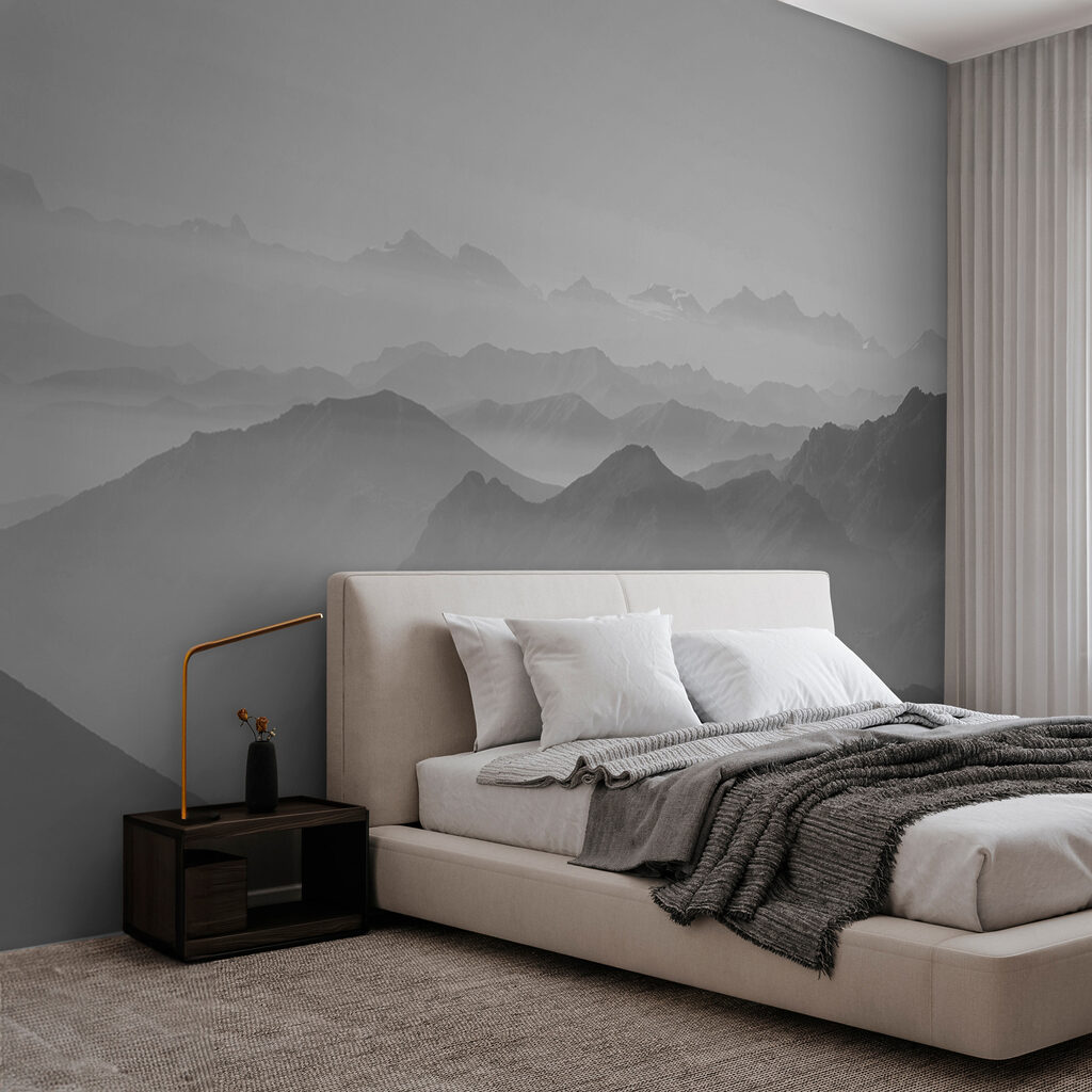 Mountain Haze Layers in an interior