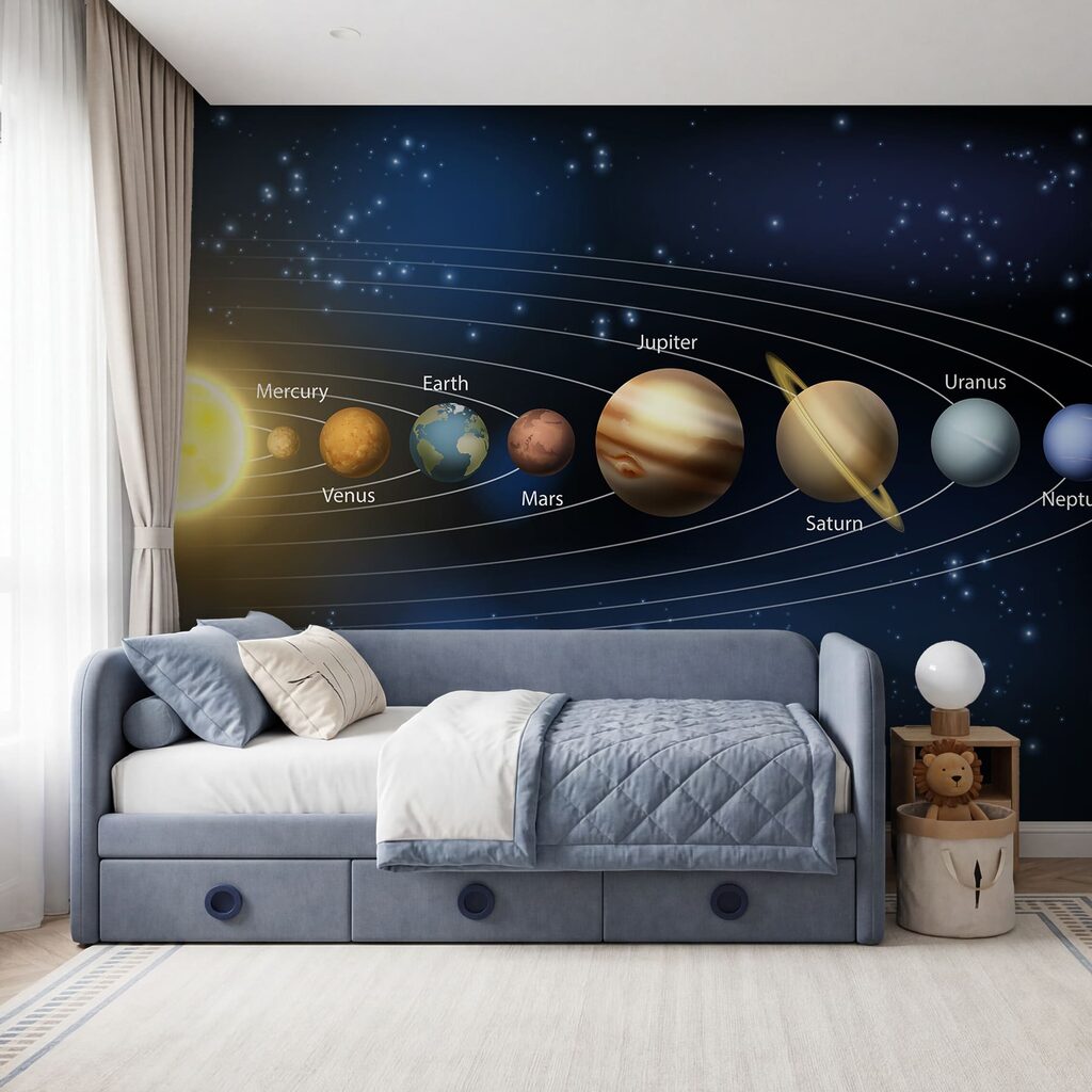 Our Solar System in an interior