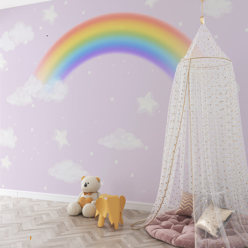 Rainbow among stars — interior 3