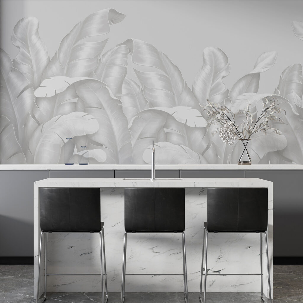 Banana Leaves in Mist — interior 2