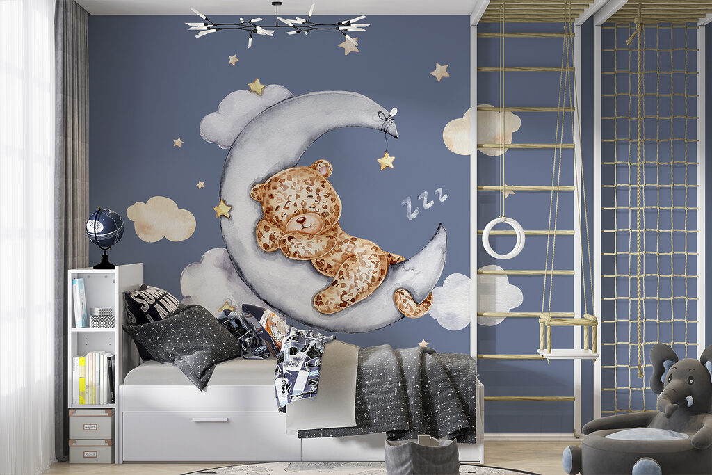 Moon Bear Dreams in an interior
