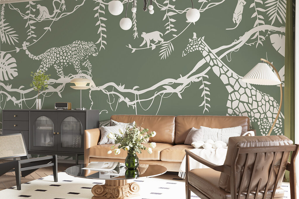 Wildlife in Chalk in an interior