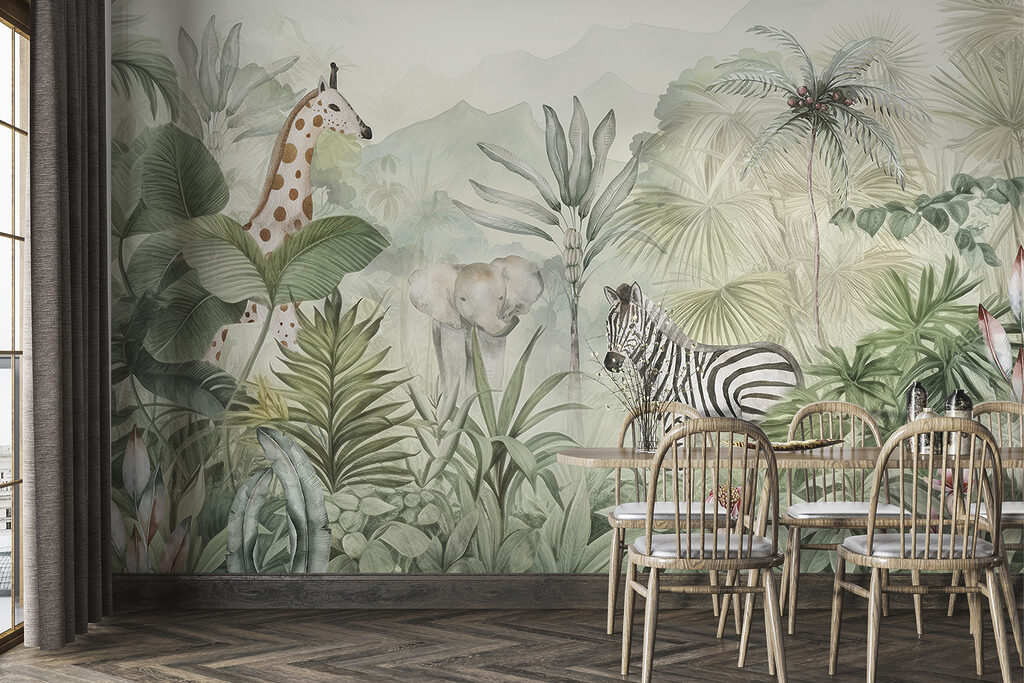Among the Palms — interior 2