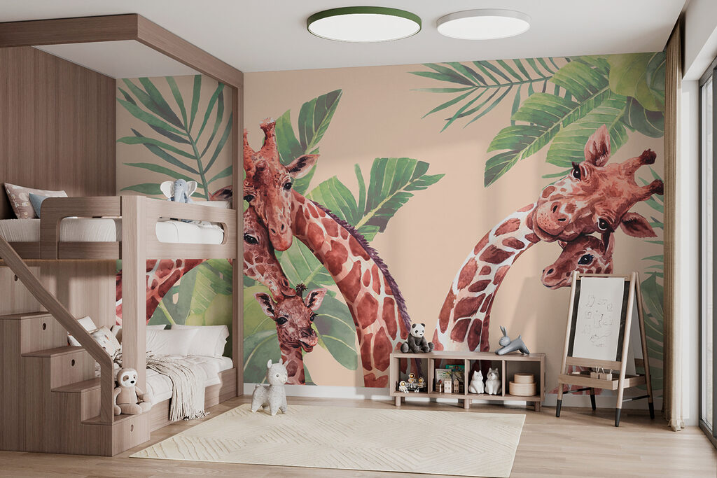 Giraffe Gathering — interior 1