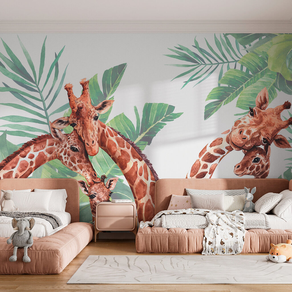 Giraffe Gathering — interior 2