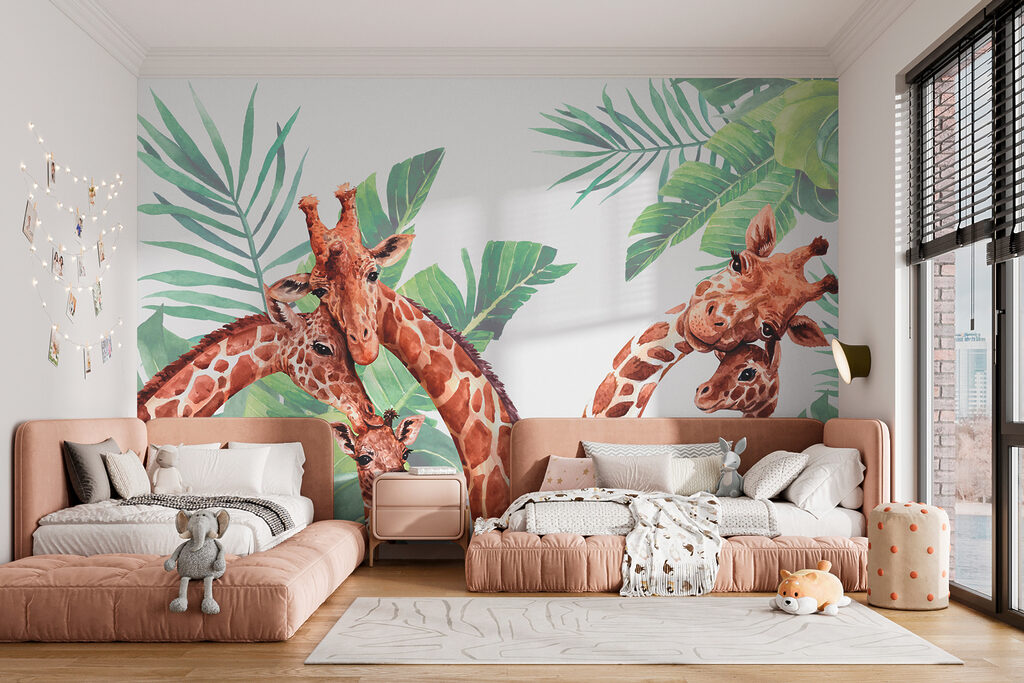 Giraffe Gathering — interior 3