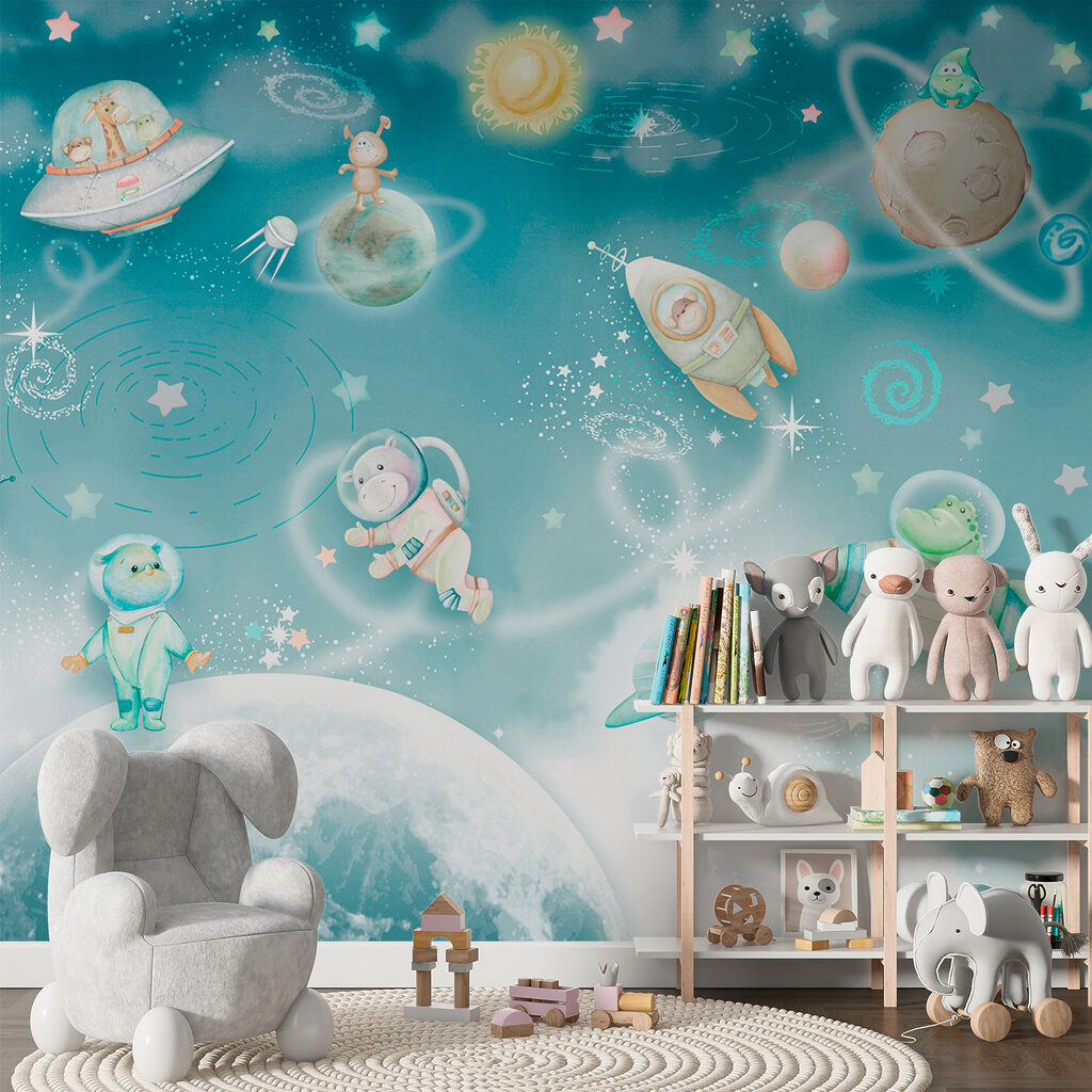Animal astronauts in space — interior 2