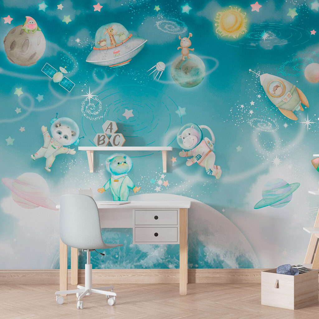 Animal astronauts in space — interior 3