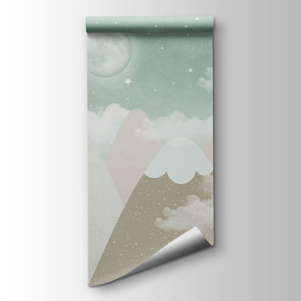 Moon Above Little Mountains — product view