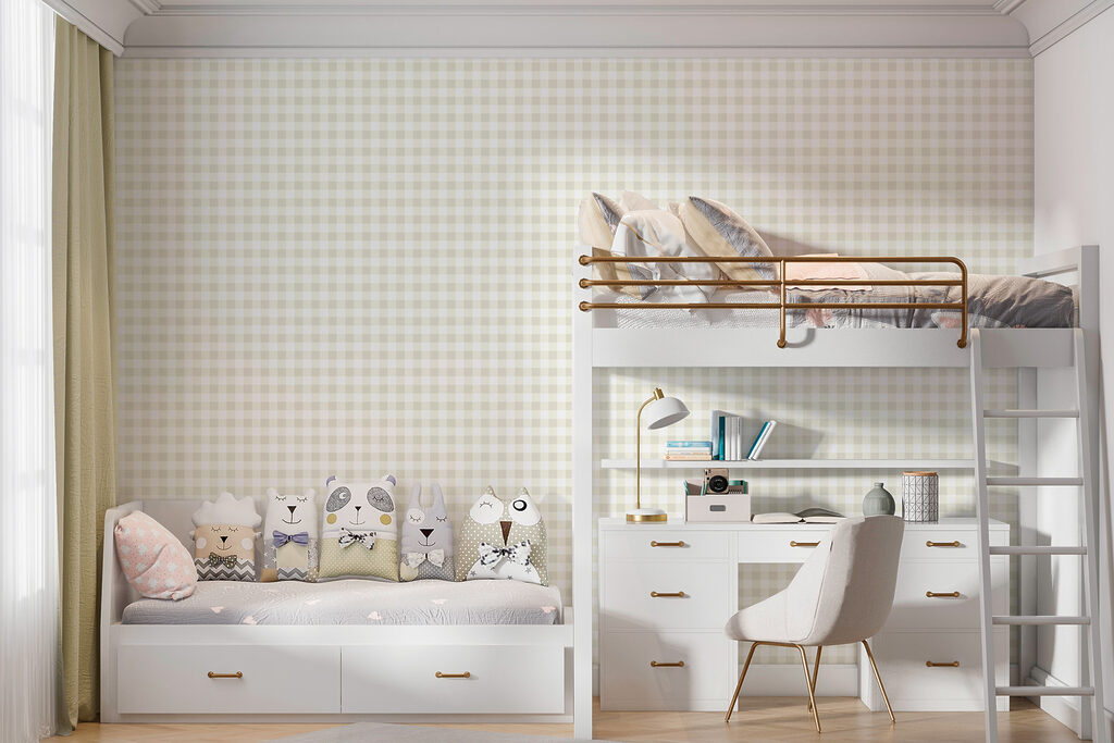 Tiny Gingham — interior 1