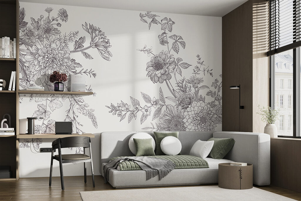 Midnight Flower Sketches — interior 1