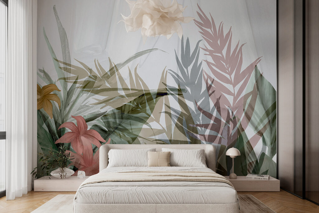 Tropical Arrangement in an interior