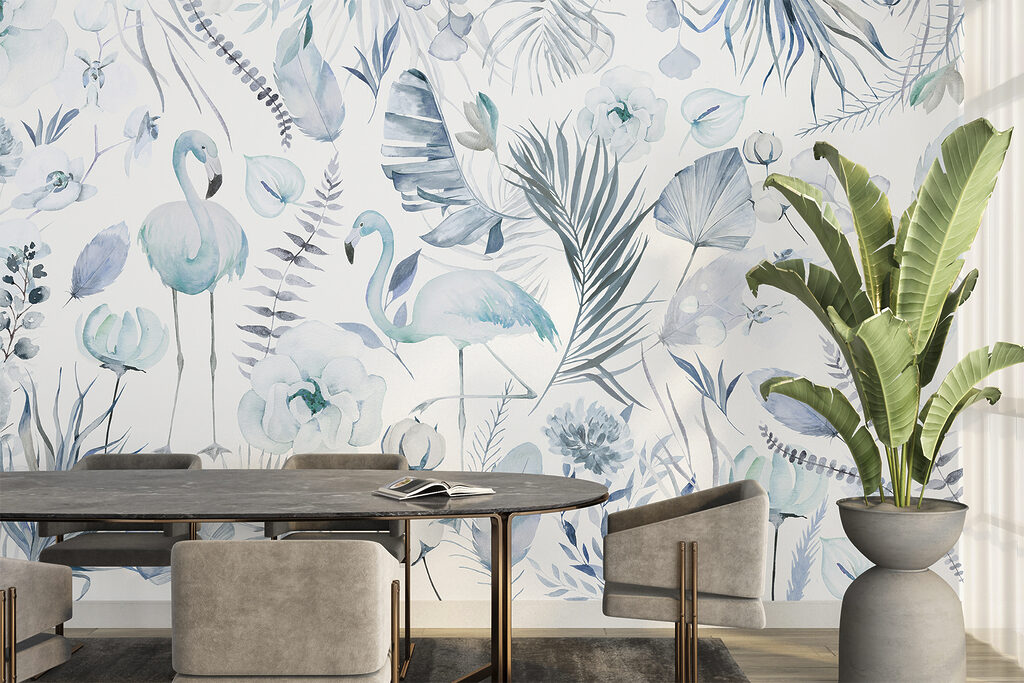 Botanical Bird Pattern — interior 3