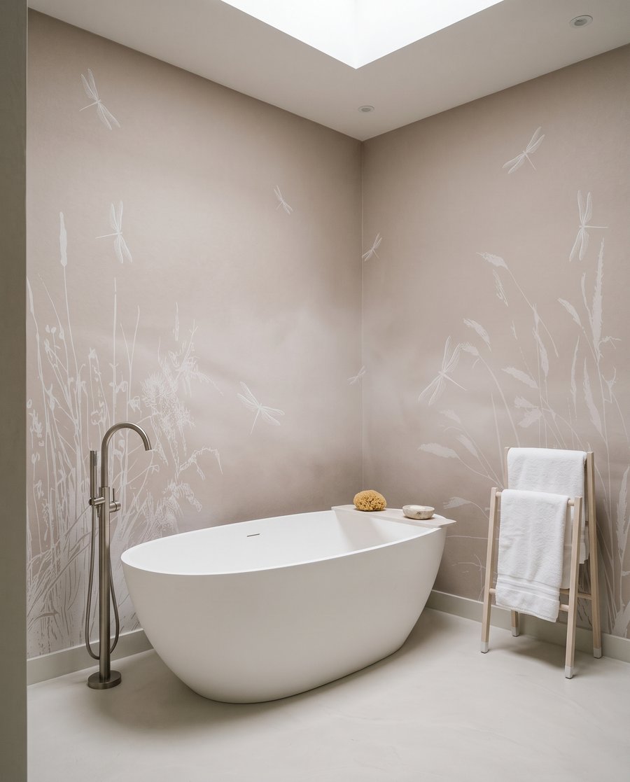 Dragonfly Drift in an interior
