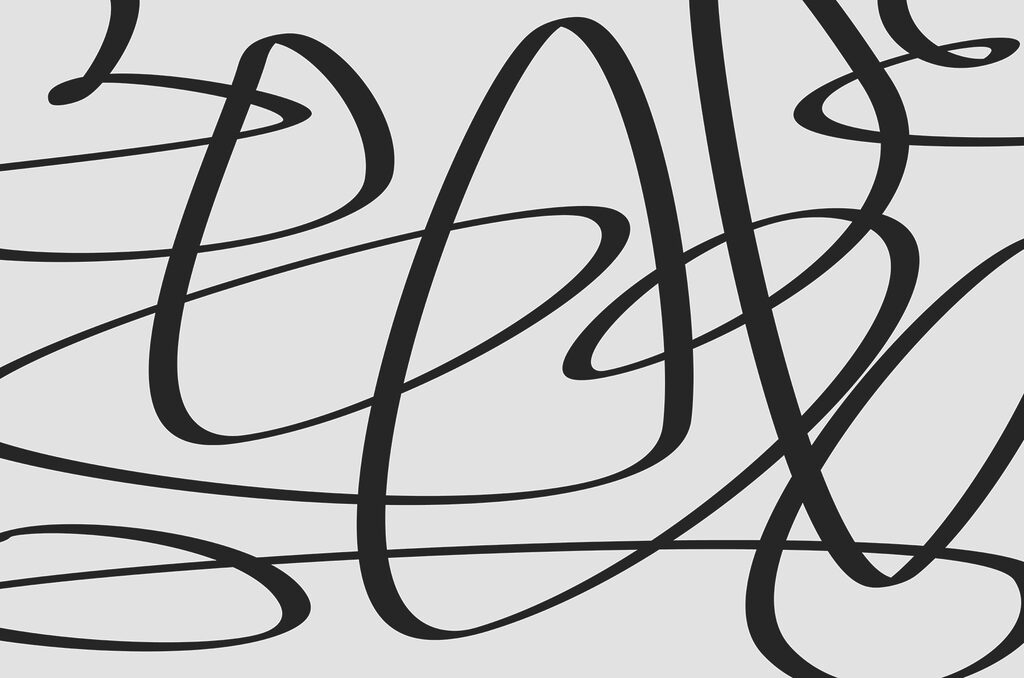 Loose black loops — full design