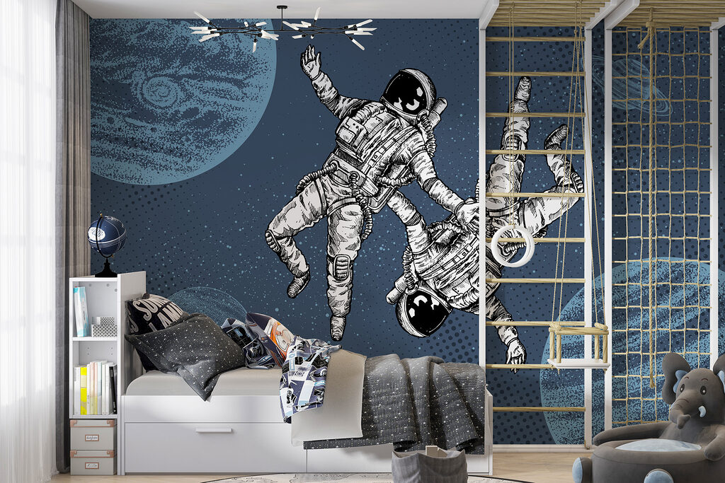 Floating Among Planets — interior 3