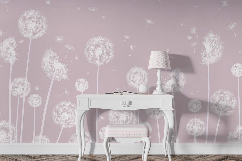 Dandelion Wishes in an interior