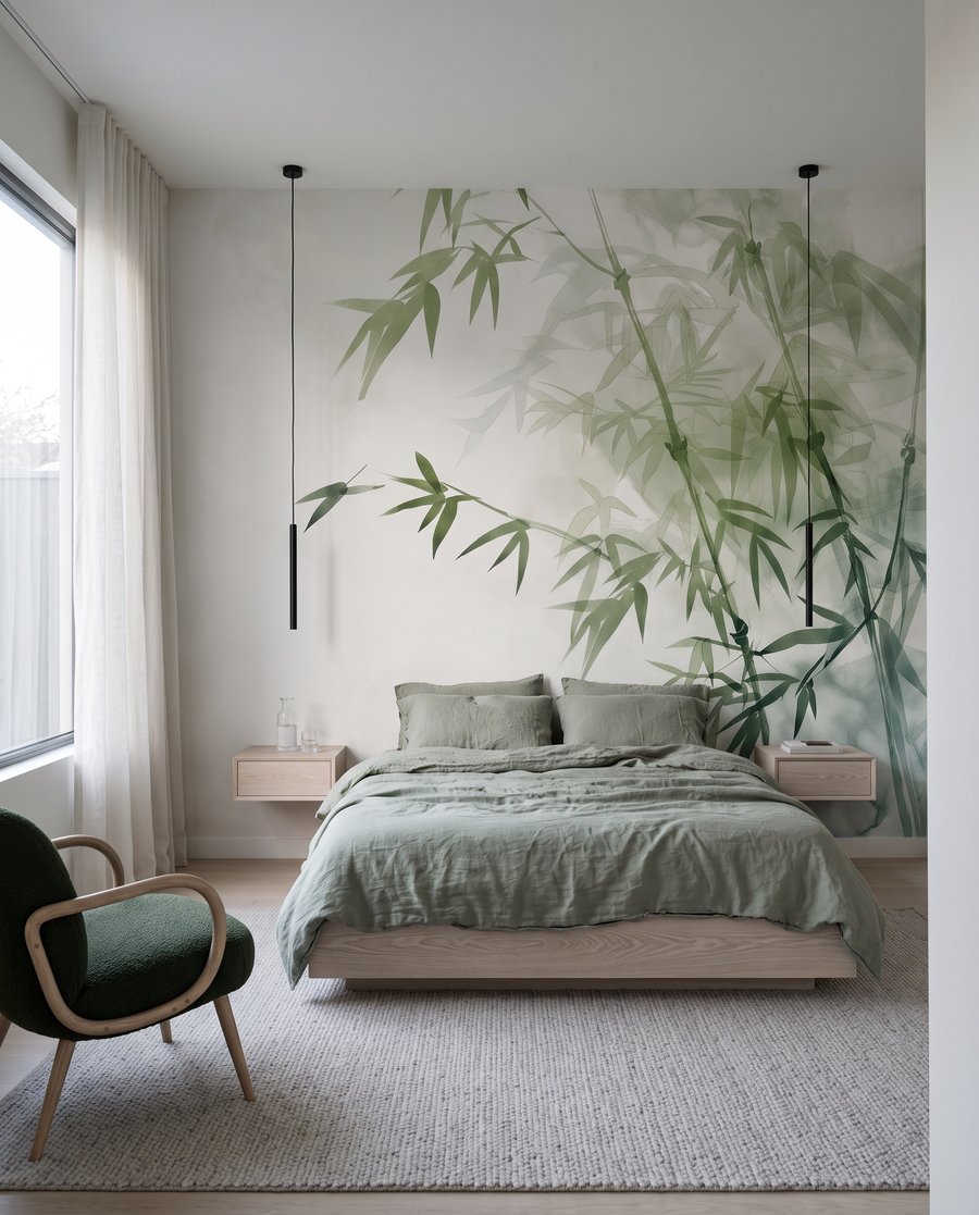 Bamboo Breeze in an interior