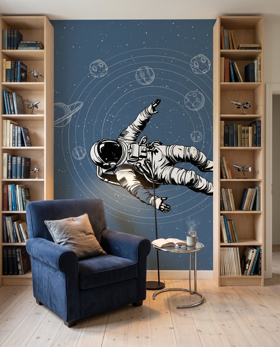 Astronaut in Orbit — interior 3