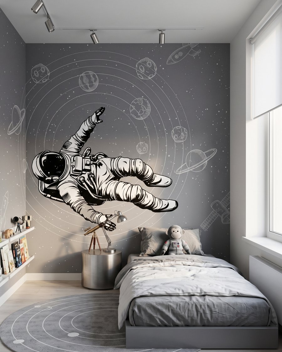 Astronaut in Orbit — interior 1