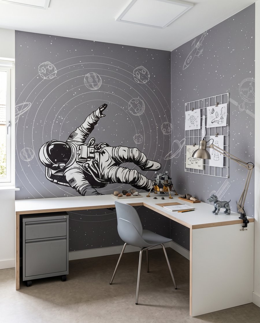 Astronaut in Orbit — interior 4