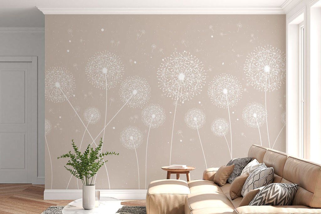 Long-stemmed white seed heads — interior 1