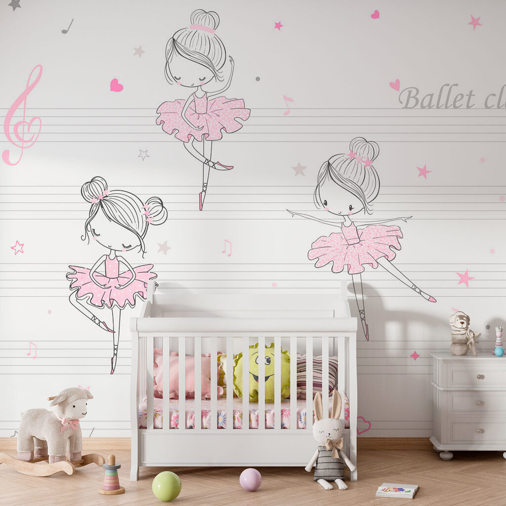 Ballerinas on sheet music — interior 2