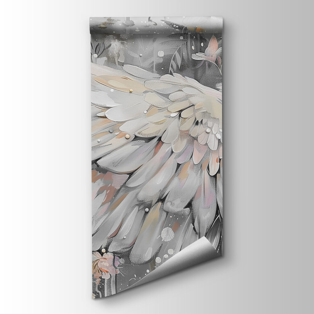 Angel among white flowers — product view