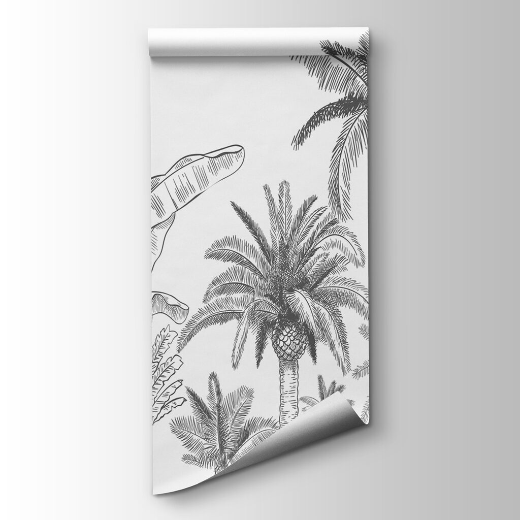 Palm Grove Etching — product view