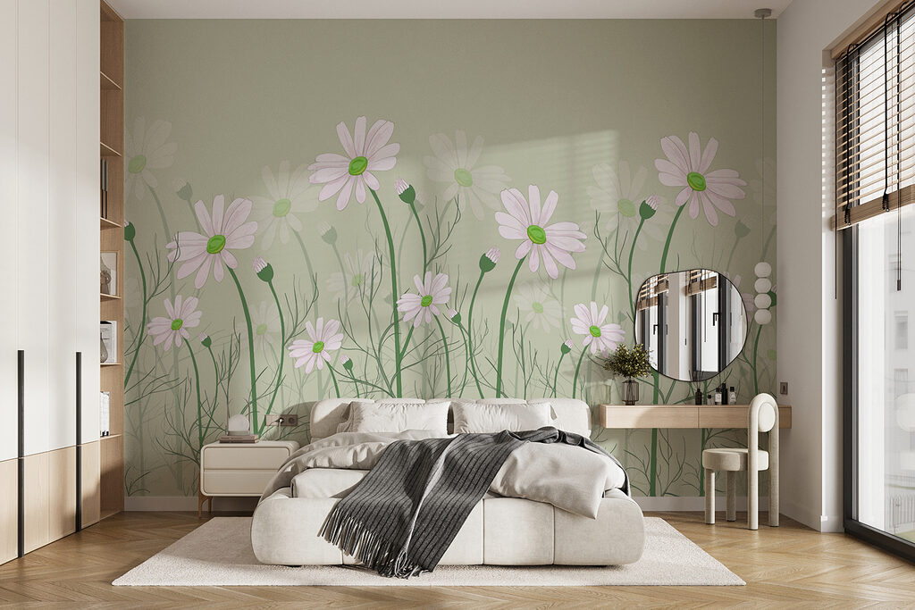 Daisies in a Row — interior 1