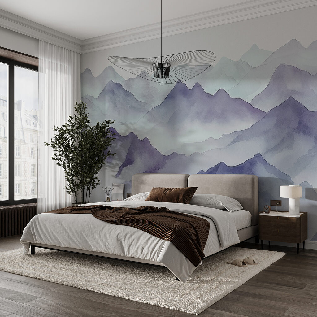 Watercolour Peaks — interior 1