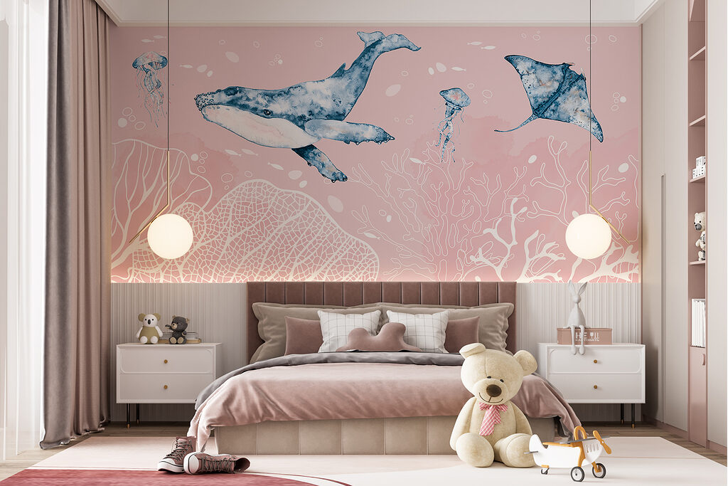 Whale and Rays — interior 4