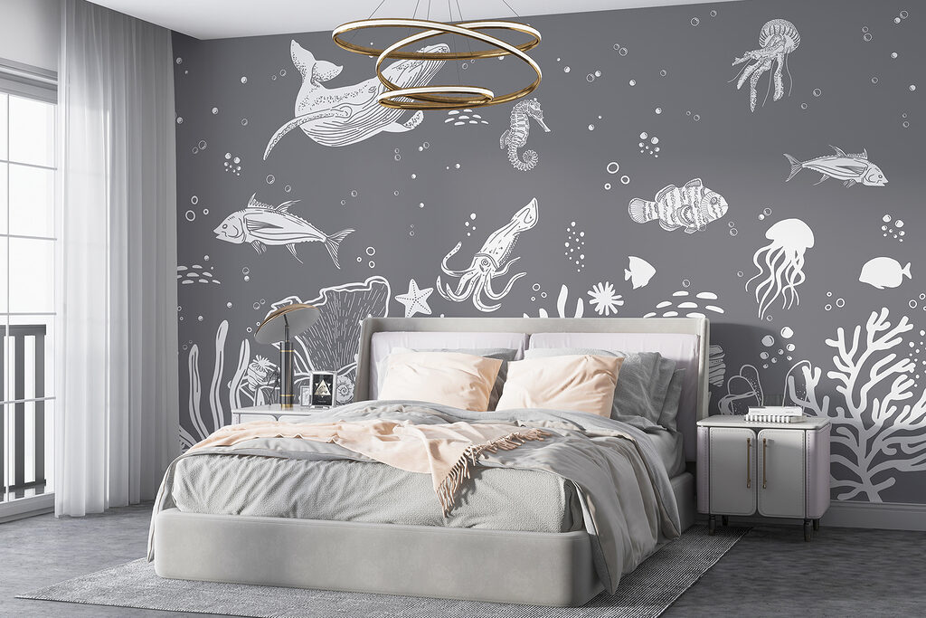 Ocean Life in Chalk — interior 2