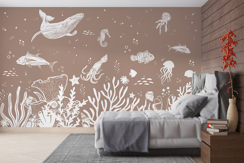 Ocean Life in Chalk — interior 1