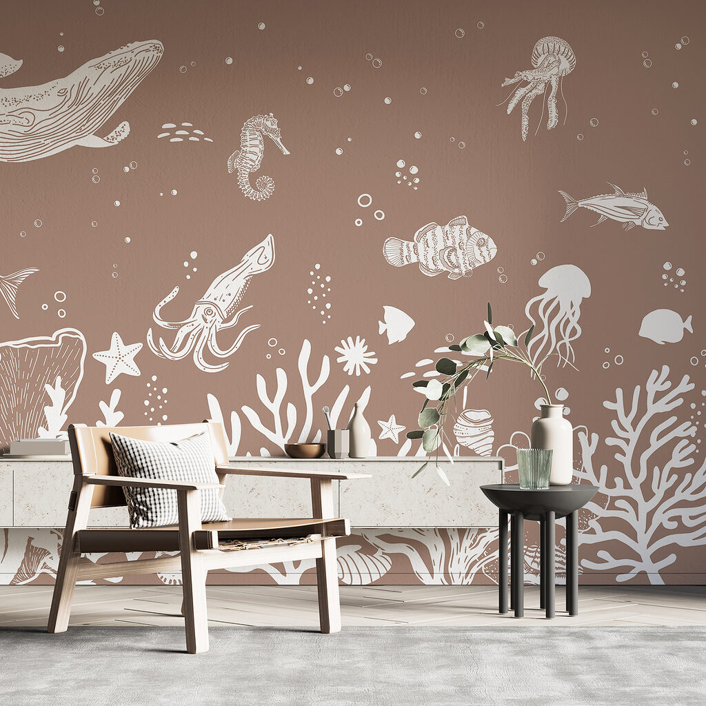 Ocean Life in Chalk — interior 2