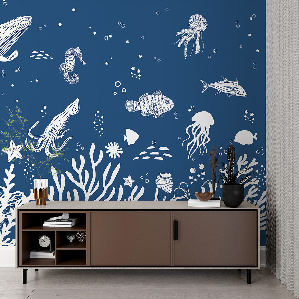 Ocean Life in Chalk — interior 3