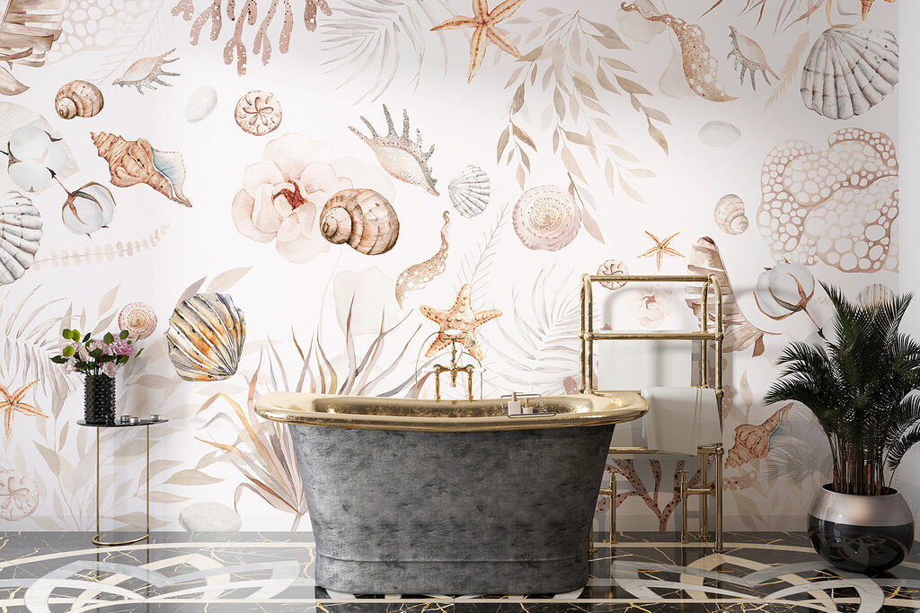 Coral Keepsakes in an interior