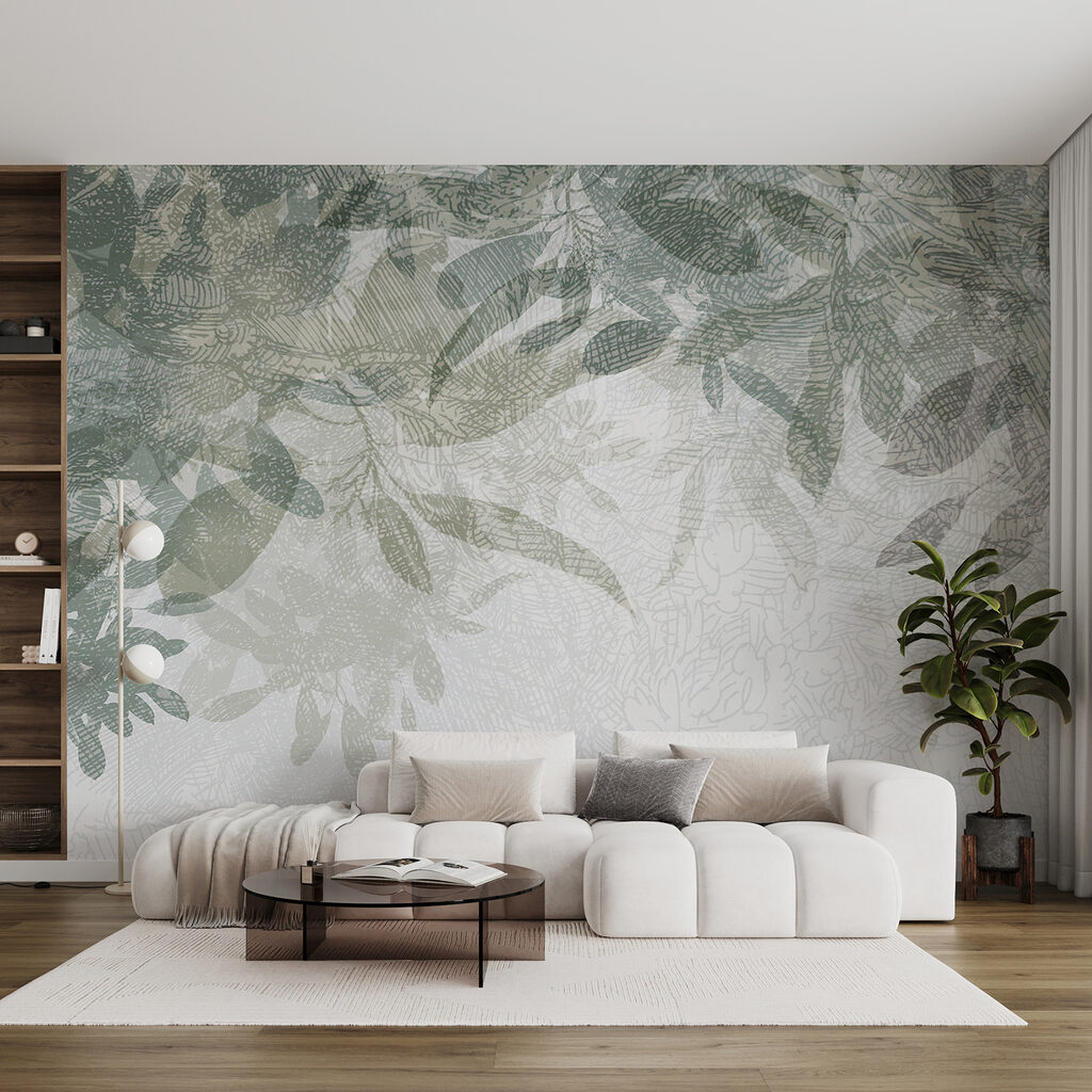Green leafy branches — interior 3