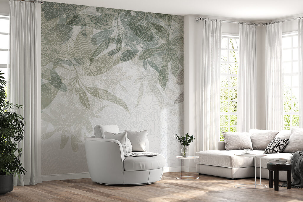 Green leafy branches — interior 4