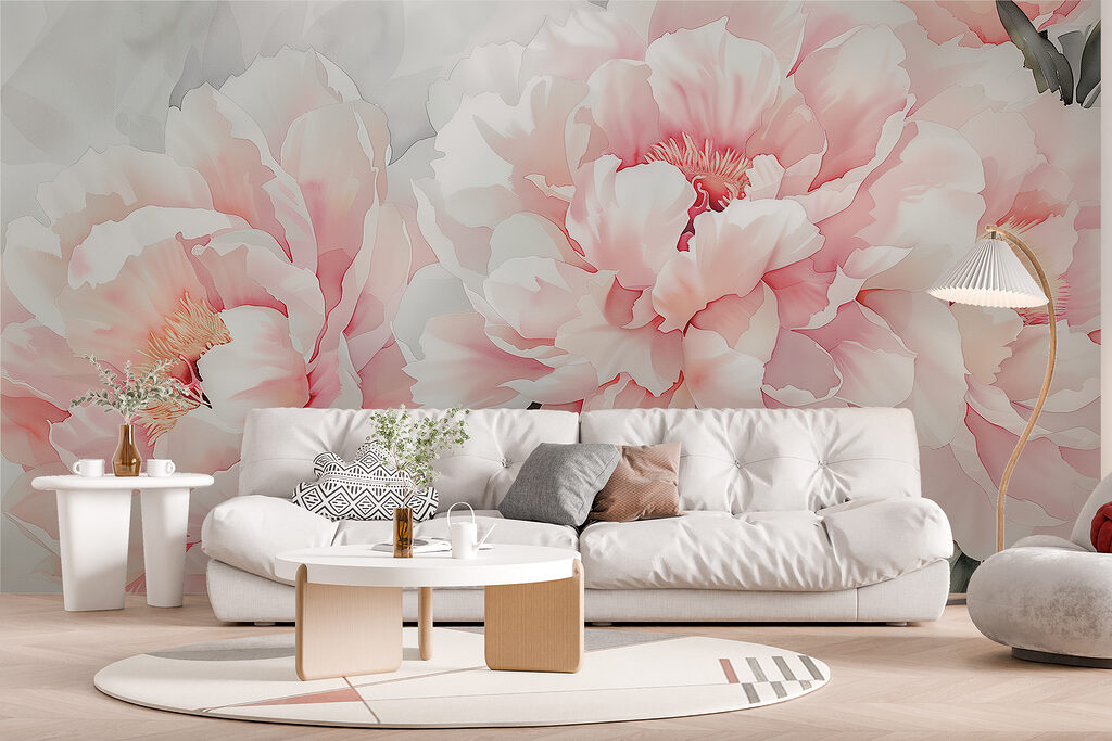 Overlapping pink petals — interior 3