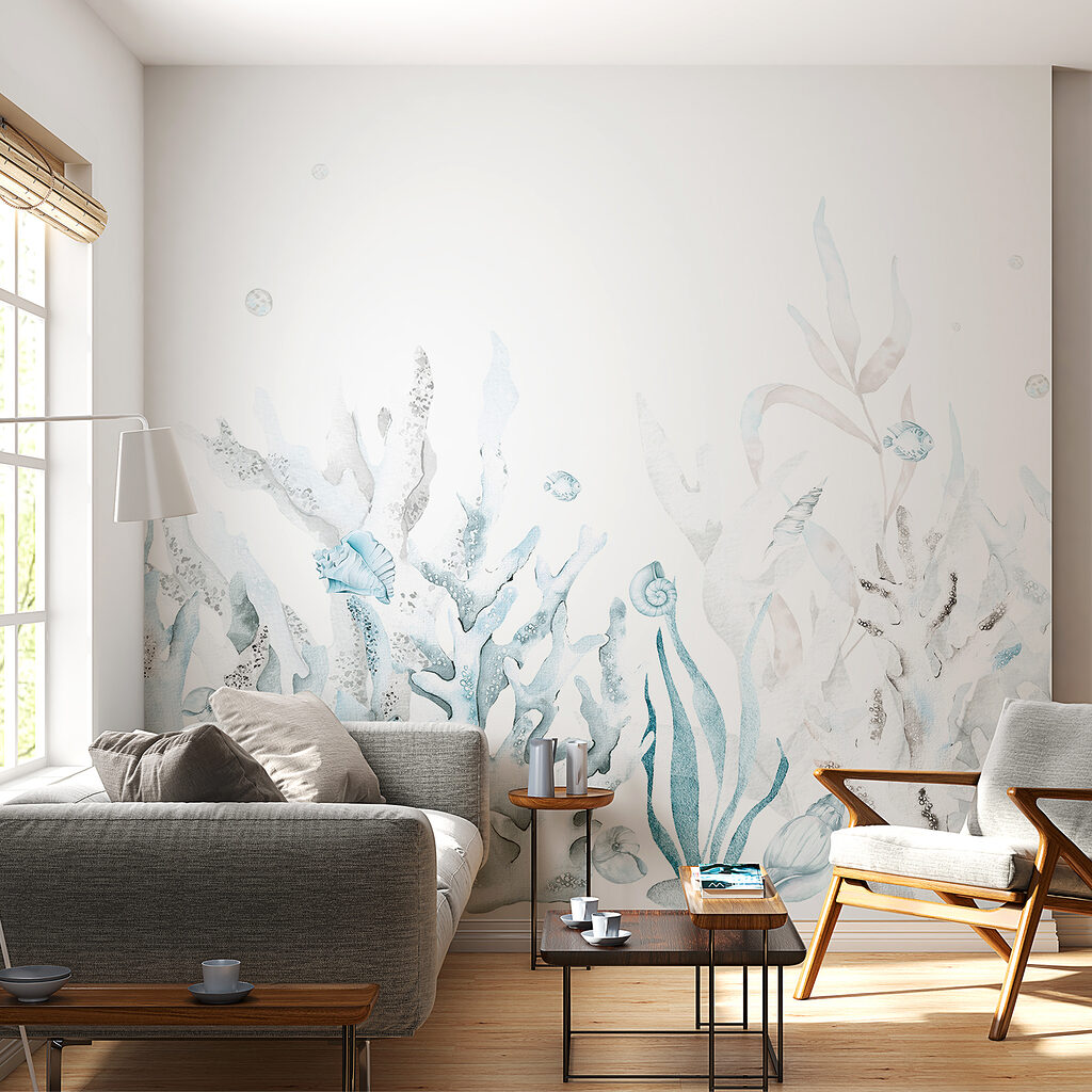 Coral in Watercolour — interior 1