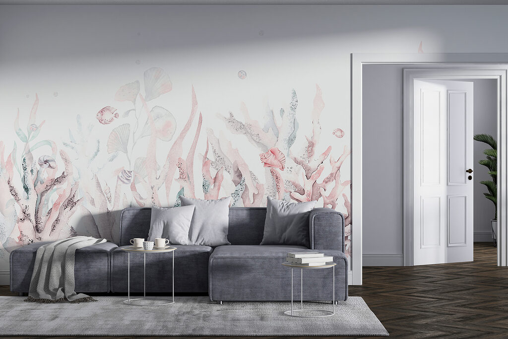 Coral in Watercolour — interior 3